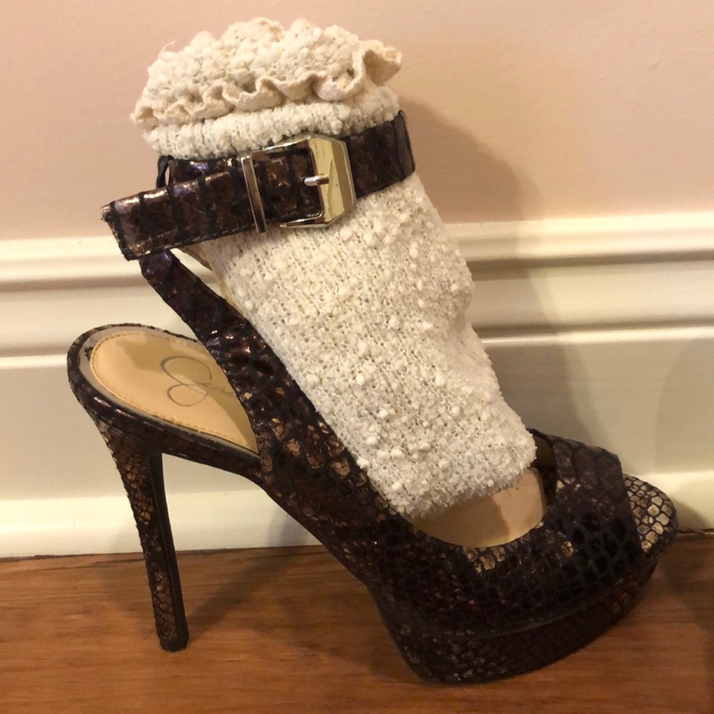 JESSICA SIMPSON 5” heel 1” platform
